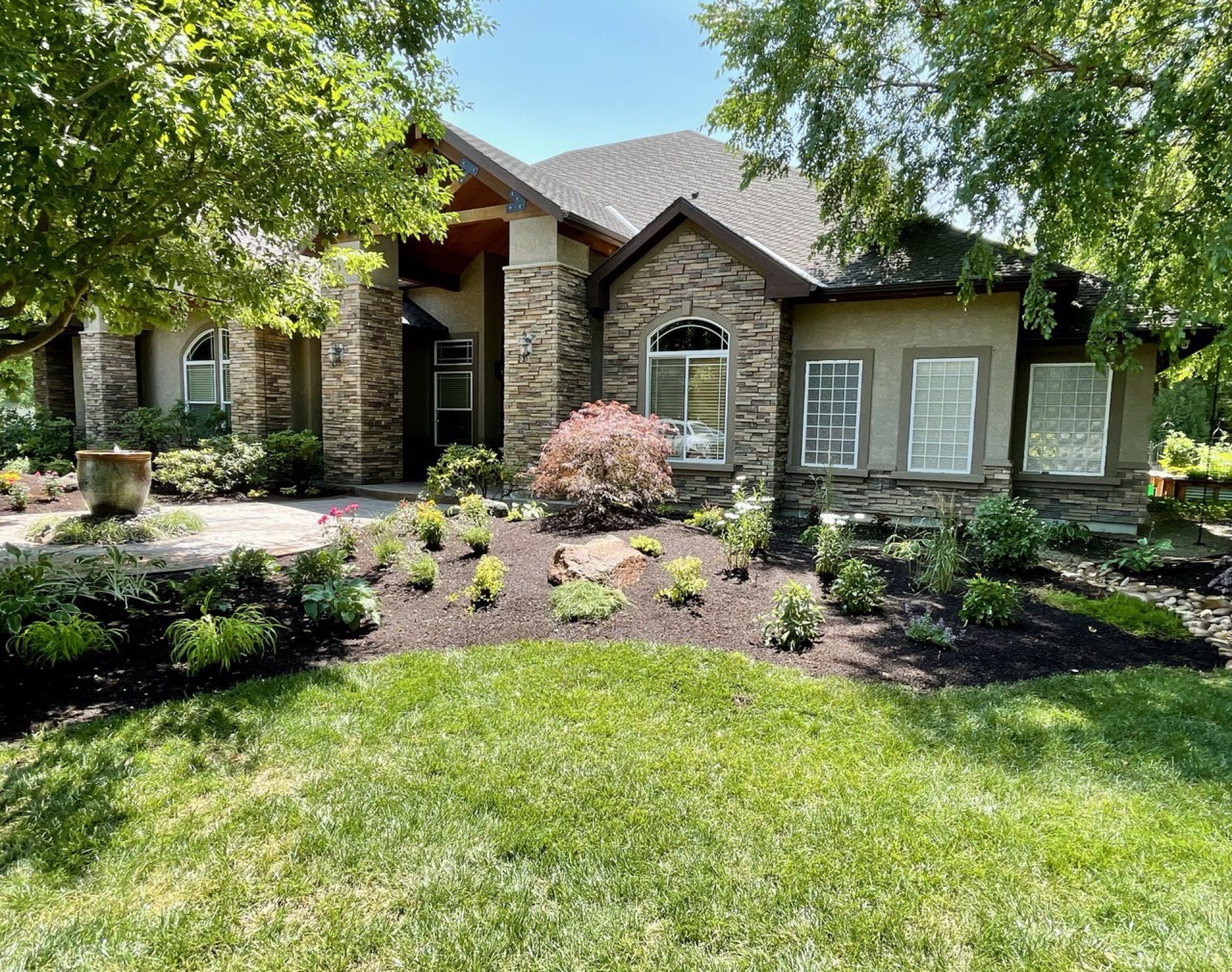 Professional landscape design by Summit View Landscape